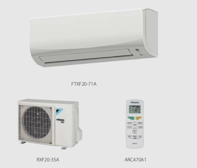 Klimatizace Daikin SENSIRA - FTXF + RXF